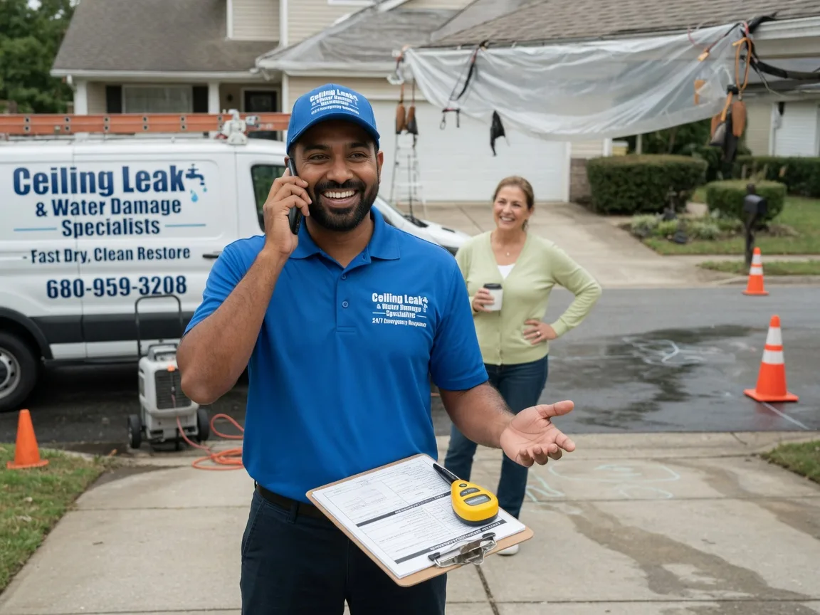 Ceiling Leak Cleanup Rosedale, MD FAQs